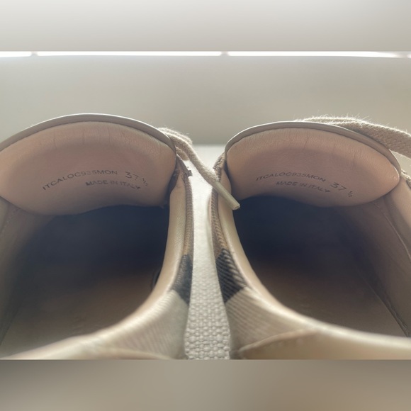 Burberry Salmond Tan Sneaker 37.5 - Picture 10 of 11